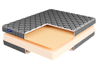 Матрас ROLL FOAM 21 Memory LUX 200x200 мягкий высотой 25 см 250_100_Array